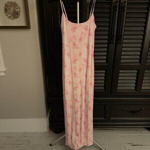 LoveShackFancy PINK Midi Slip Dress NEW